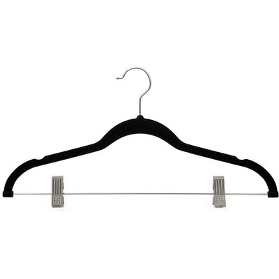 HANGORIZE US Velvet Suit Hangers with Clips